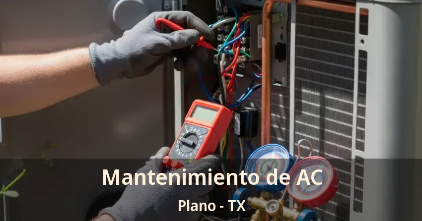 Mantenimiento de AC Plano - TX