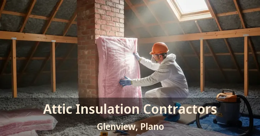 Attic Insulation Contractors Glenview, Plano - TX