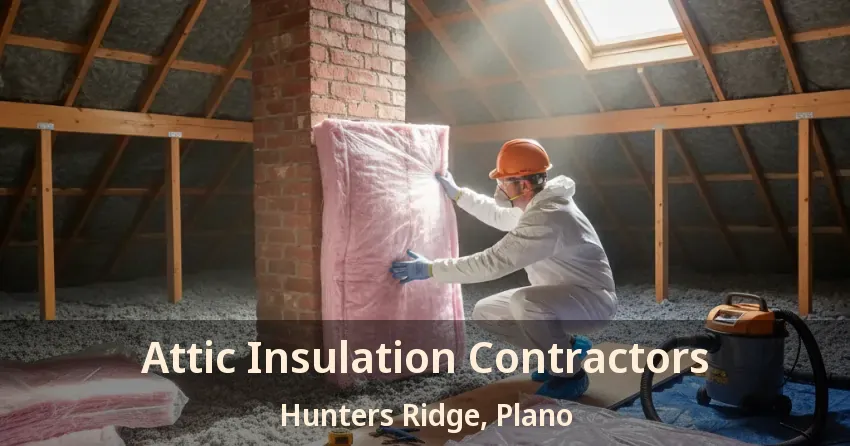Attic Insulation Contractors Hunters Ridge, Plano - TX Attic Insulation Contractors Hunters Ridge, Plano - TX