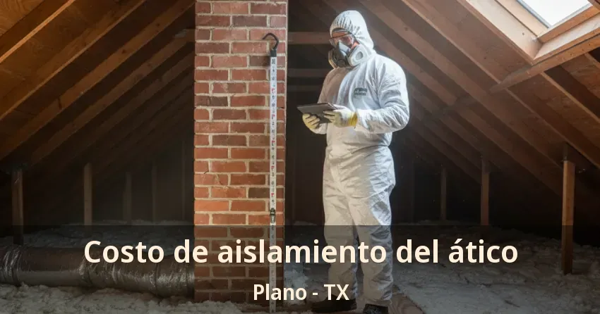 Costo de aislamiento del ático Plano - TX Costo de aislamiento del ático Plano - TX