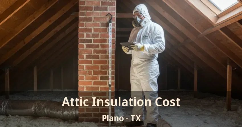 Attic Insulation Cost Plano - TX
