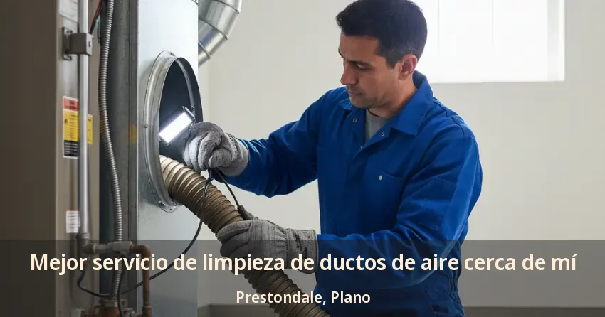 Mejor servicio de limpieza de ductos de aire cerca de mí Prestondale, Plano - TX