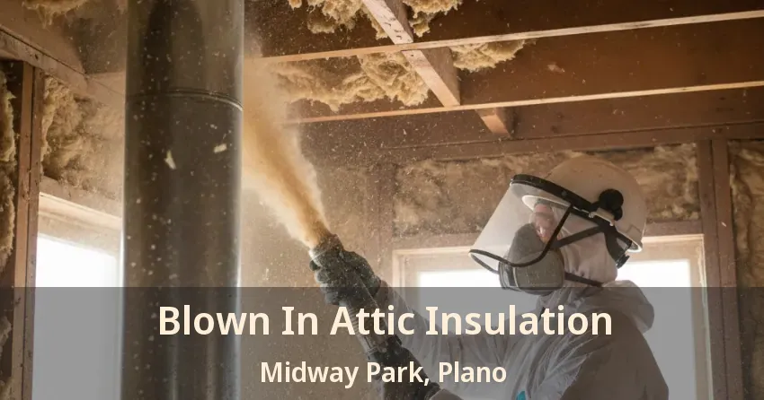 Blown In Attic Insulation Midway Park, Plano - TX