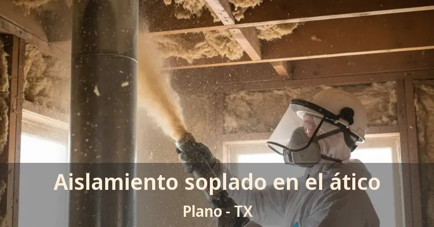 Aislamiento soplado en el ático Plano - TX