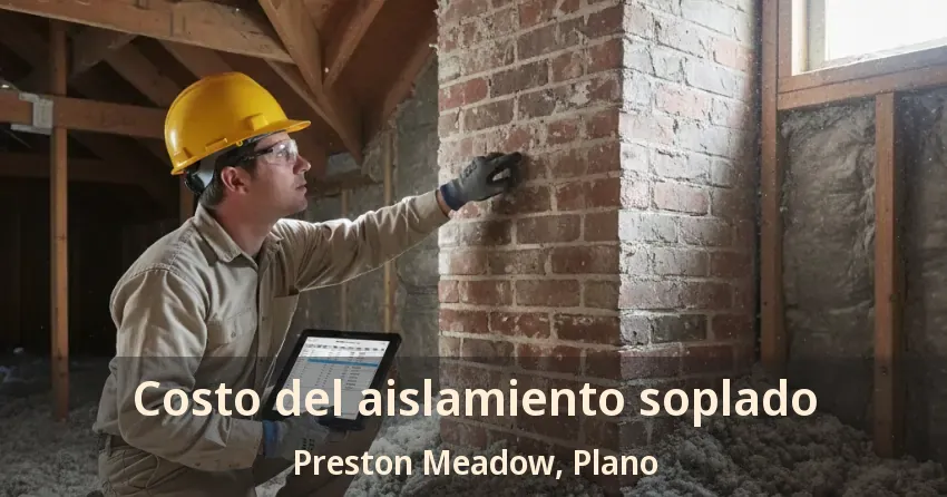 Costo del aislamiento soplado Preston Meadow, Plano - TX Costo del aislamiento soplado Preston Meadow, Plano - TX