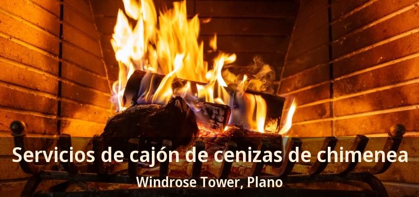 Servicios de cajón de cenizas de chimenea Windrose Tower, Plano - TX