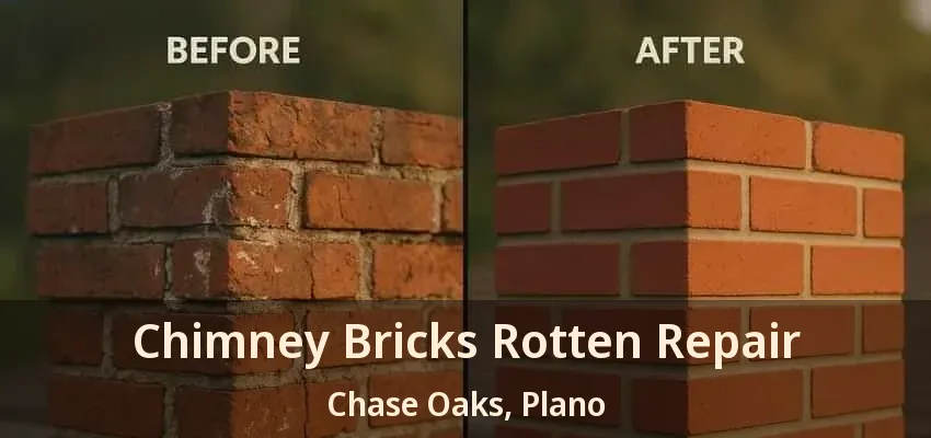 Chimney Bricks Rotten Repair Chase Oaks, Plano - TX Chimney Bricks Rotten Repair Chase Oaks, Plano - TX