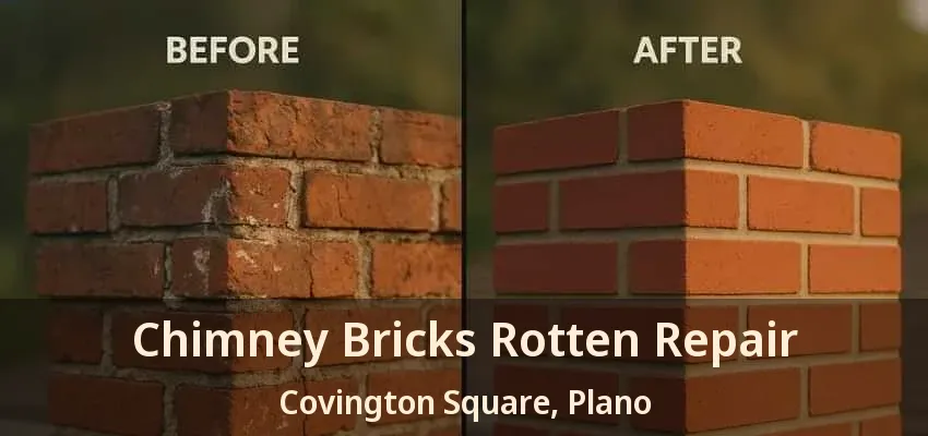 Chimney Bricks Rotten Repair Covington Square, Plano - TX Chimney Bricks Rotten Repair Covington Square, Plano - TX