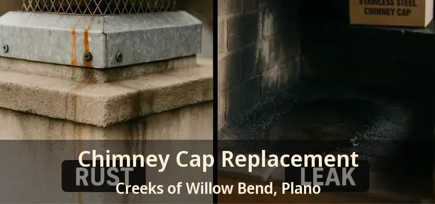 Chimney Cap Replacement Creeks of Willow Bend, Plano - TX Chimney Cap Replacement Creeks of Willow Bend, Plano - TX