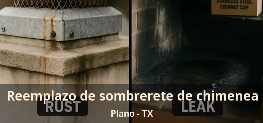 Reemplazo de sombrerete de chimenea Plano - TX