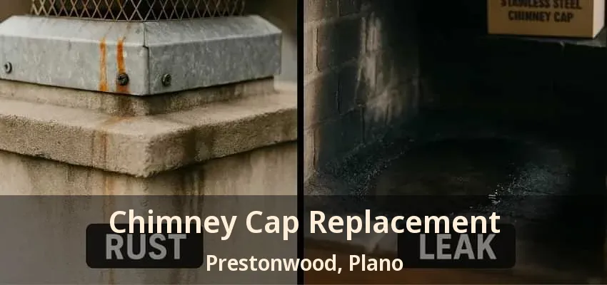 Chimney Cap Replacement Prestonwood, Plano - TX Chimney Cap Replacement Prestonwood, Plano - TX