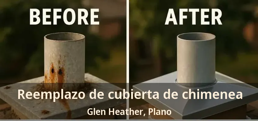 Reemplazo de cubierta de chimenea Glen Heather, Plano - TX