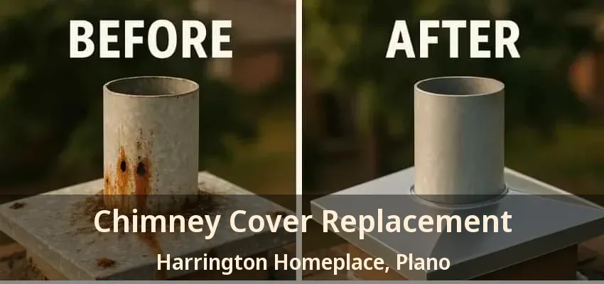 Chimney Cover Replacement Harrington Homeplace, Plano - TX Chimney Cover Replacement Harrington Homeplace, Plano - TX