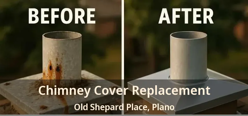 Chimney Cover Replacement Old Shepard Place, Plano - TX Chimney Cover Replacement Old Shepard Place, Plano - TX