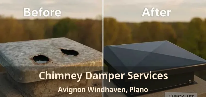 Chimney Damper Services Avignon Windhaven, Plano - TX Chimney Damper Services Avignon Windhaven, Plano - TX
