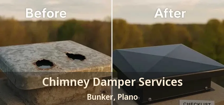 Chimney Damper Services Bunker, Plano - TX Chimney Damper Services Bunker, Plano - TX