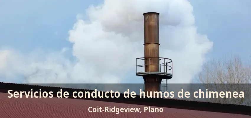 Servicios de conducto de humos de chimenea Coit-Ridgeview, Plano - TX