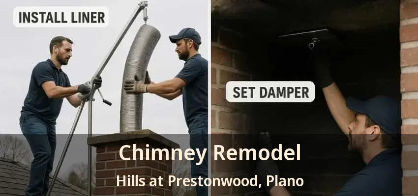 Chimney Remodel Hills at Prestonwood, Plano - TX Chimney Remodel Hills at Prestonwood, Plano - TX