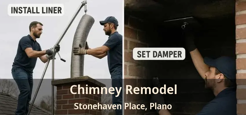 Chimney Remodel Stonehaven Place, Plano - TX Chimney Remodel Stonehaven Place, Plano - TX