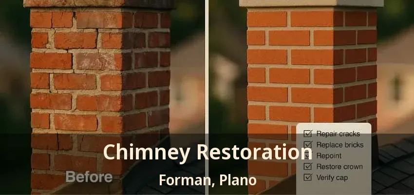 Chimney Restoration Forman, Plano - TX Chimney Restoration Forman, Plano - TX