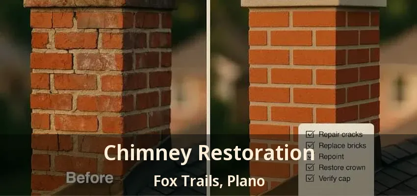 Chimney Restoration Fox Trails, Plano - TX Chimney Restoration Fox Trails, Plano - TX