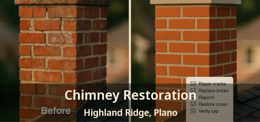 Chimney Restoration Highland Ridge, Plano - TX Chimney Restoration Highland Ridge, Plano - TX
