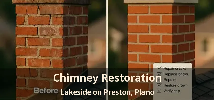 Chimney Restoration Lakeside on Preston, Plano - TX Chimney Restoration Lakeside on Preston, Plano - TX