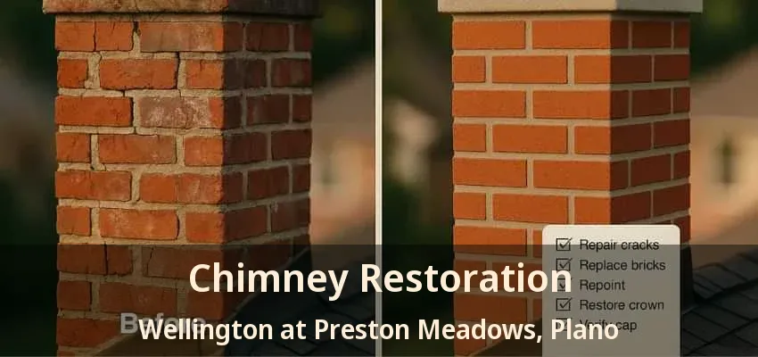 Chimney Restoration Wellington at Preston Meadows, Plano - TX Chimney Restoration Wellington at Preston Meadows, Plano - TX