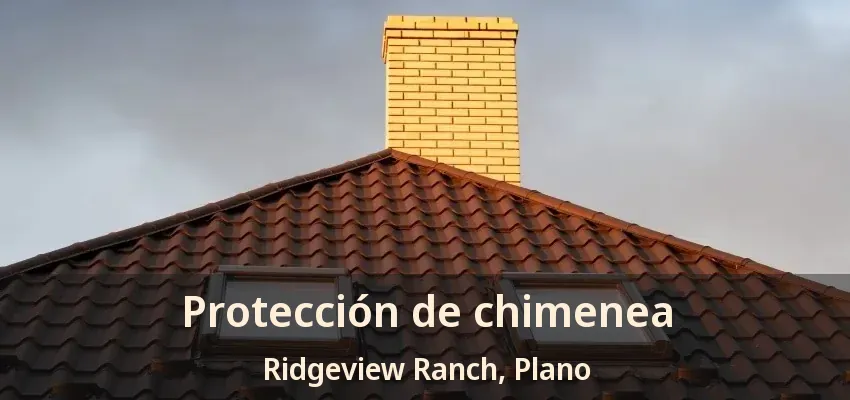 Protección de chimenea Ridgeview Ranch, Plano - TX