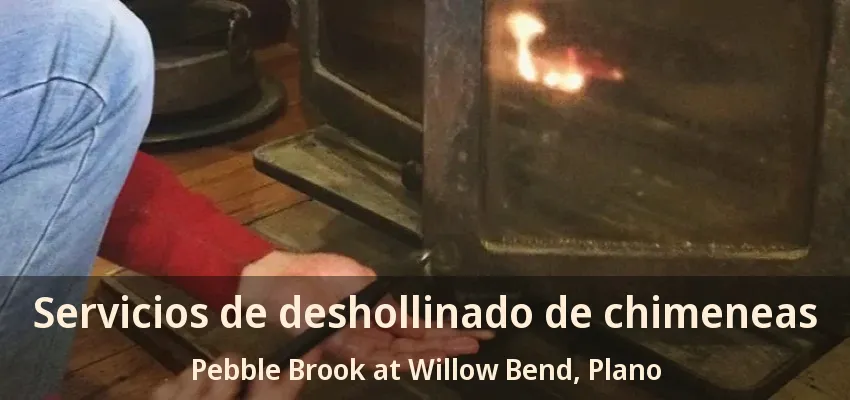Servicios de deshollinado de chimeneas Pebble Brook at Willow Bend, Plano - TX