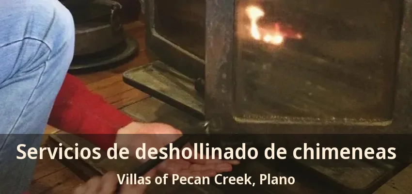 Servicios de deshollinado de chimeneas Villas of Pecan Creek, Plano - TX