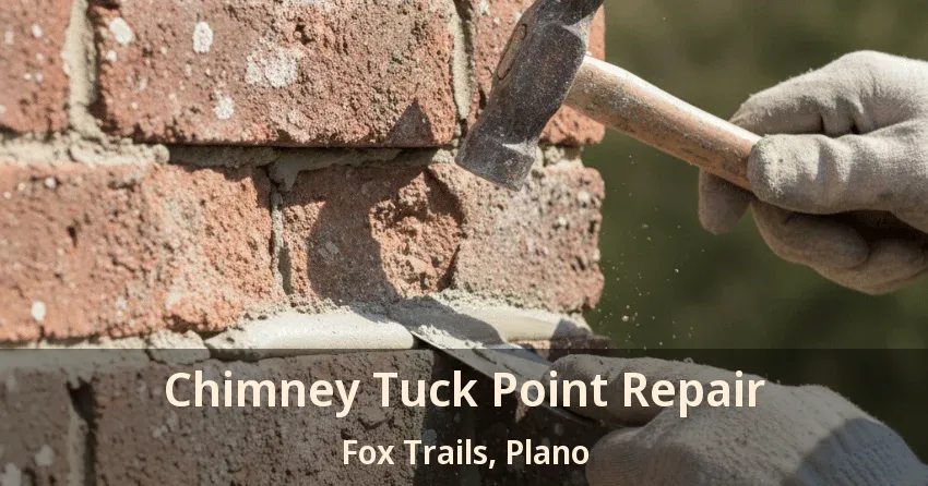 Chimney Tuck Point Repair Fox Trails, Plano - TX Chimney Tuck Point Repair Fox Trails, Plano - TX