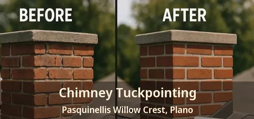 Chimney Tuckpointing Pasquinellis Willow Crest, Plano - TX Chimney Tuckpointing Pasquinellis Willow Crest, Plano - TX