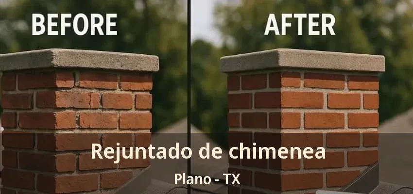 Rejuntado de chimenea Plano - TX