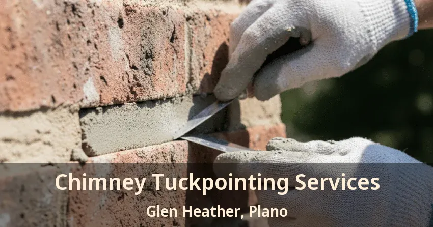 Chimney Tuckpointing Services Glen Heather, Plano - TX