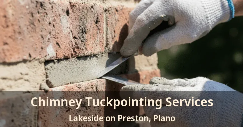 Chimney Tuckpointing Services Lakeside on Preston, Plano - TX