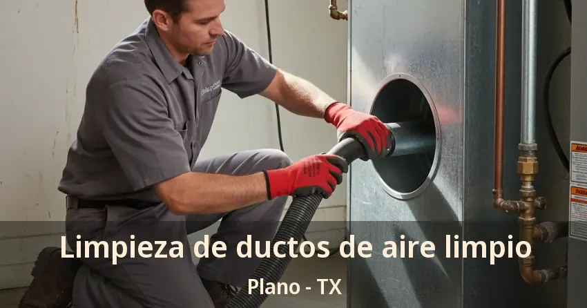 Limpieza de ductos de aire limpio Plano - TX