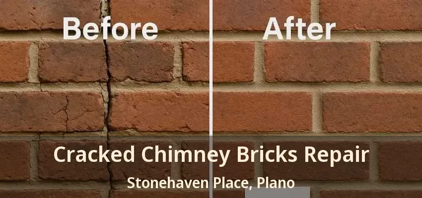 Cracked Chimney Bricks Repair Stonehaven Place, Plano - TX Cracked Chimney Bricks Repair Stonehaven Place, Plano - TX