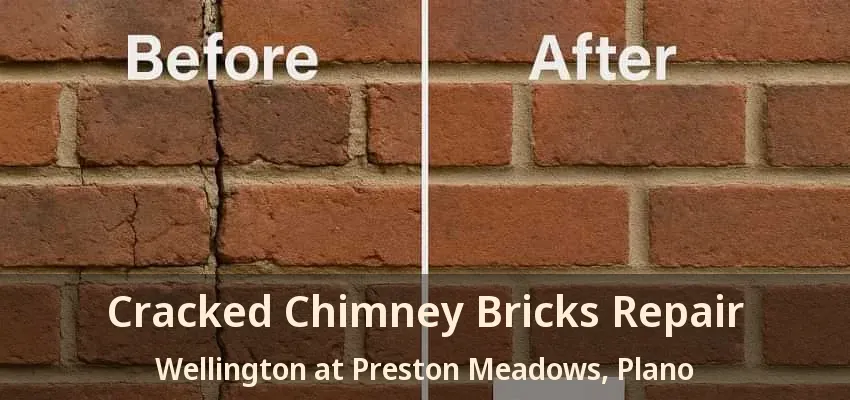 Cracked Chimney Bricks Repair Wellington at Preston Meadows, Plano - TX Cracked Chimney Bricks Repair Wellington at Preston Meadows, Plano - TX
