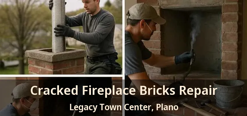 Cracked Fireplace Bricks Repair Legacy Town Center, Plano - TX Cracked Fireplace Bricks Repair Legacy Town Center, Plano - TX