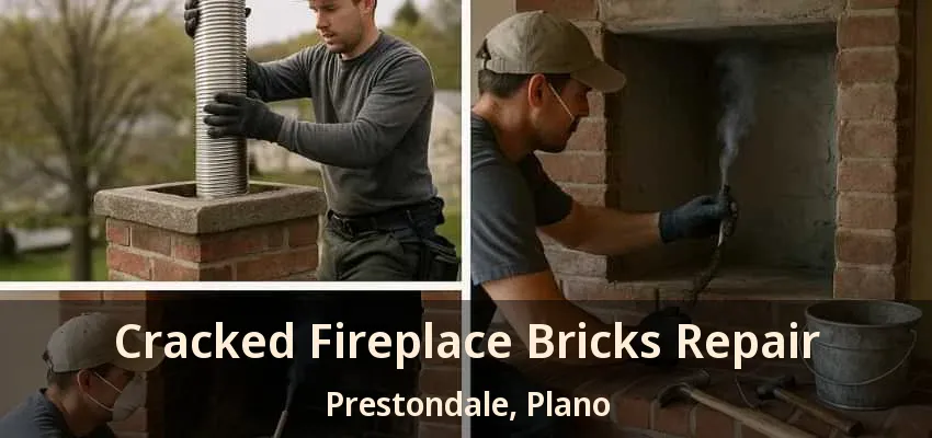 Cracked Fireplace Bricks Repair Prestondale, Plano - TX Cracked Fireplace Bricks Repair Prestondale, Plano - TX
