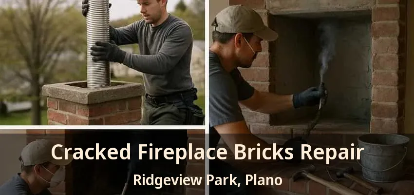 Cracked Fireplace Bricks Repair Ridgeview Park, Plano - TX Cracked Fireplace Bricks Repair Ridgeview Park, Plano - TX