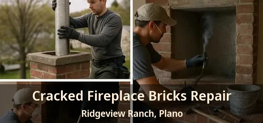 Cracked Fireplace Bricks Repair Ridgeview Ranch, Plano - TX Cracked Fireplace Bricks Repair Ridgeview Ranch, Plano - TX