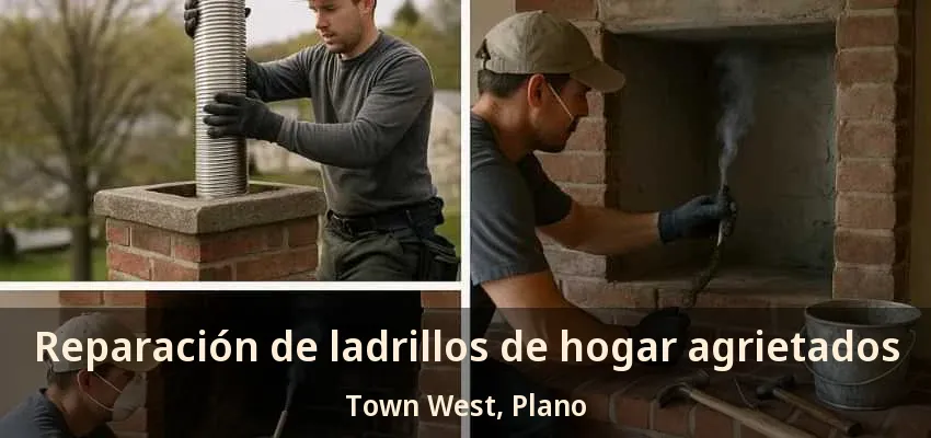 Reparación de ladrillos de hogar agrietados Town West, Plano - TX