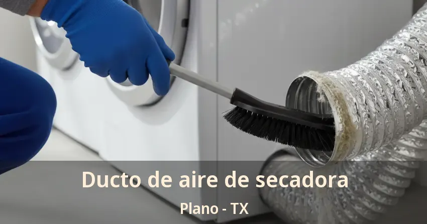 Ducto de aire de secadora Plano - TX