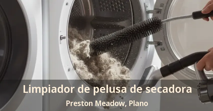 Limpiador de pelusa de secadora Preston Meadow, Plano - TX