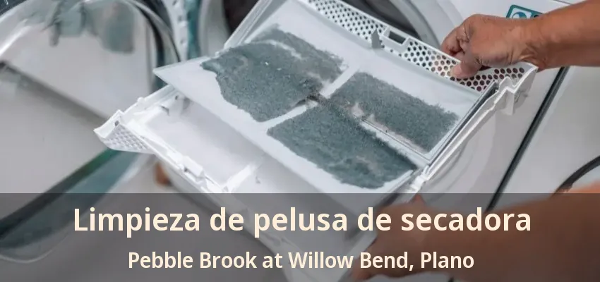 Limpieza de pelusa de secadora Pebble Brook at Willow Bend, Plano - TX