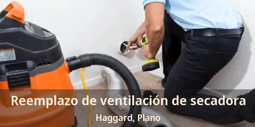 Reemplazo de ventilación de secadora Haggard, Plano - TX
