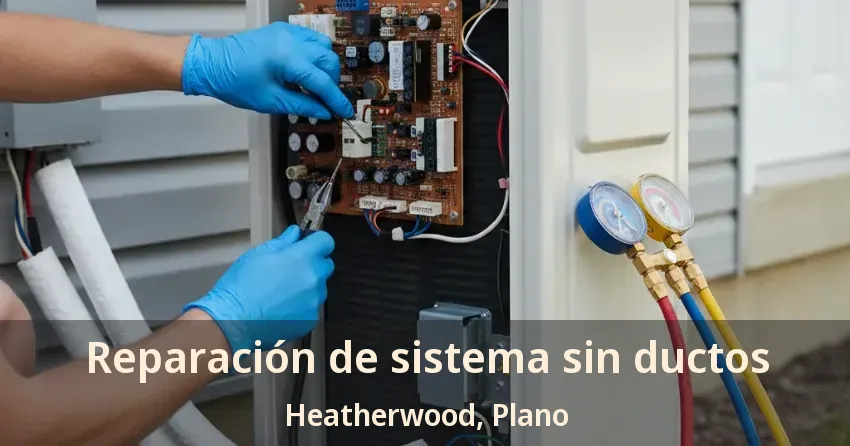 Reparación de sistema sin ductos Heatherwood, Plano - TX