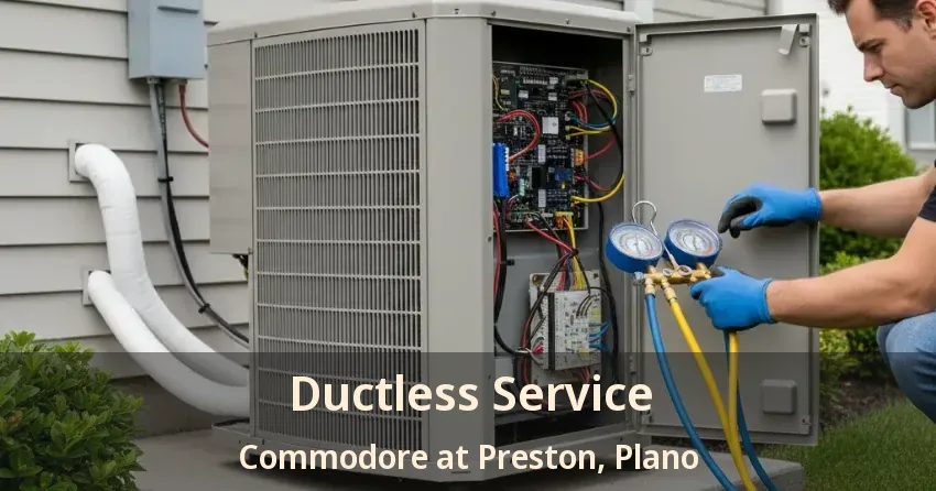Ductless Service Commodore at Preston, Plano - TX